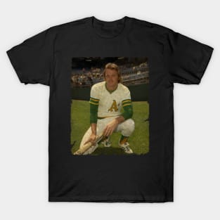 Dave Duncan in Oakland Athletics T-Shirt